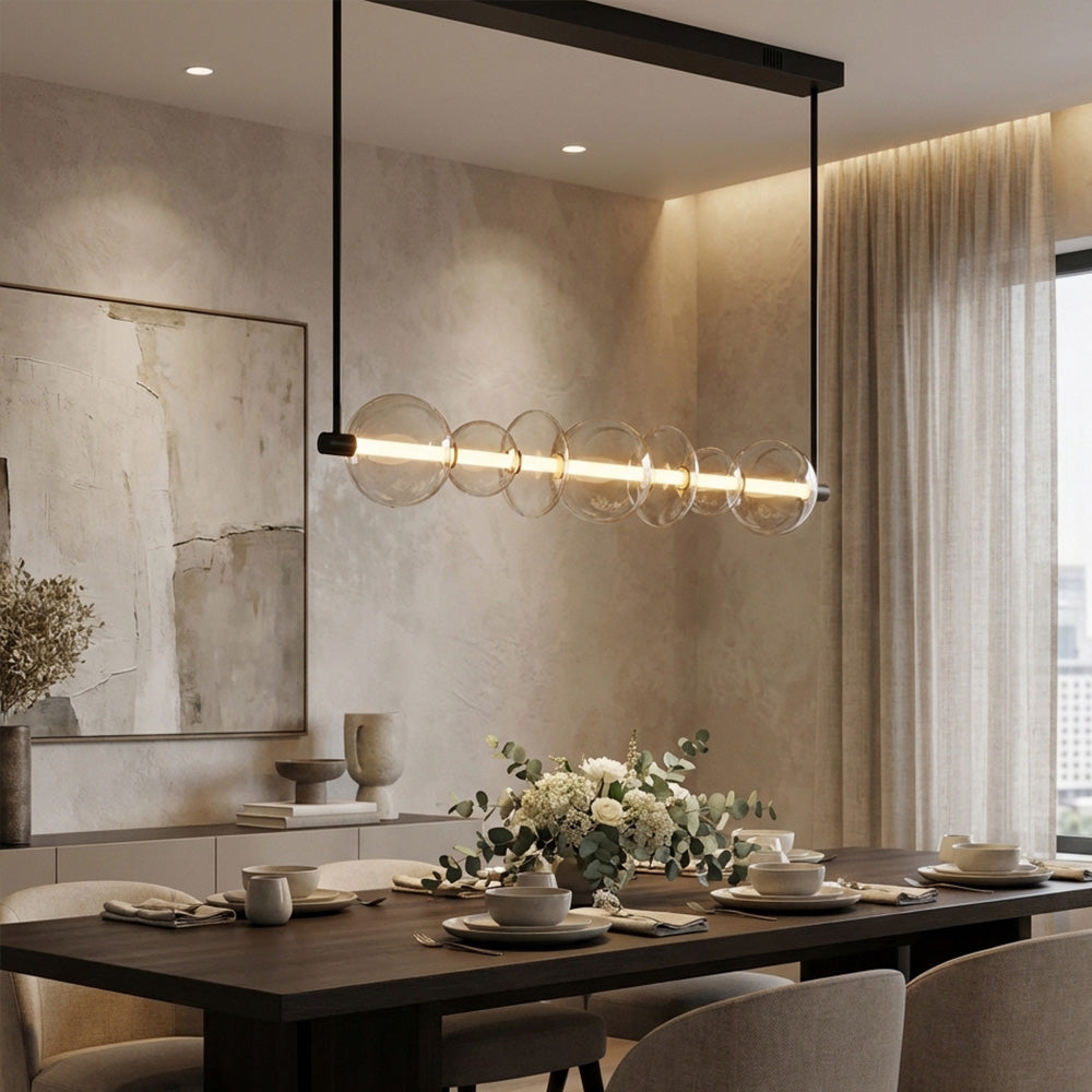 Ralen Clear Glass Chandelier
