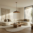 Reclad Metal Fan Pendant
