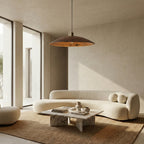 Reclad Metal Fan Pendant