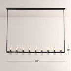 Rachel Linear Chandelier 71''