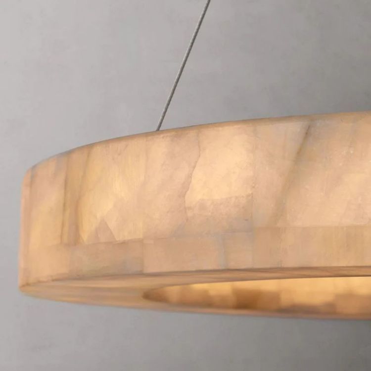 Riveage Calcite Round Chandelier 