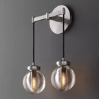 Pearl Spherical Modern Double Wall Sconce