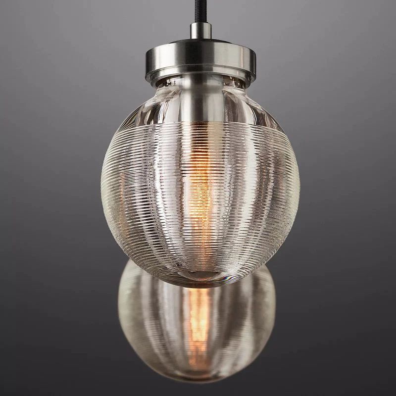Pearl Spherical Modern Rectangular Chandelier 54”
