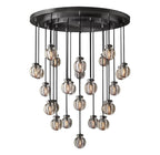 Pearl Spherical Modern Round Chandelier 38''