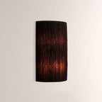 Rowan Jute Fringe Beaded Wall Sconce