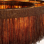 Rowan Jute Fringe Round Chandelier