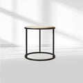 SalVerve Stone Round Side Table