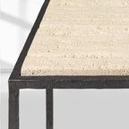SalVerve Stone Square Side Table