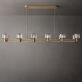 Sebendek Double Linear Chandelier 72"