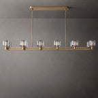Sebendek Double Linear Chandelier 72"