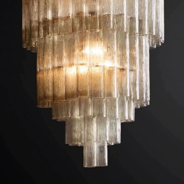  Serena Multi-Tier Round Chandelier 24"D 30"D 55"D