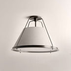 Sheirz Linen Flush Mount