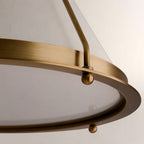 Sheirz Linen Flush Mount
