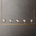 Kelly Glass Linear Chandelier 48''