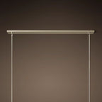 Kelly Glass Linear Chandelier 60''