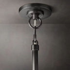 Kelly Glass Round Chandelier 24''
