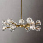 Kelly Glass Round Chandelier 36''