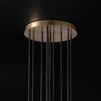 Kelly Glass Round Cluster Chandelier 14''