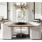 Kelly Glass Round Chandelier 36''
