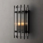 Sofile Glass Rectangle Sconce 17" 26"