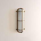 Solara Ribbed Glass Wall Sconce
