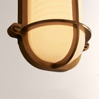 Solara Ribbed Glass Wall Sconce