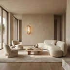 Solara Ribbed Glass Wall Sconce