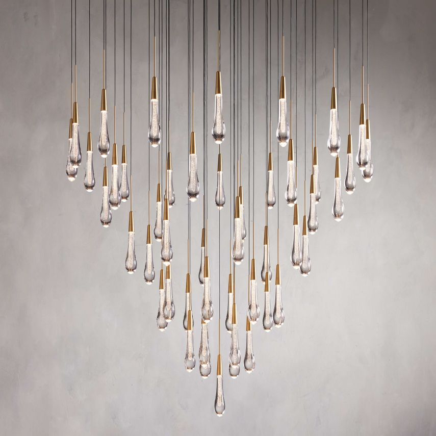 Eilis Crystal Round Chandelier 17" 24" 36" 58"