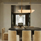Spencer Fabric Linear Chandelier