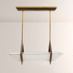 Spencer Fabric Linear Chandelier