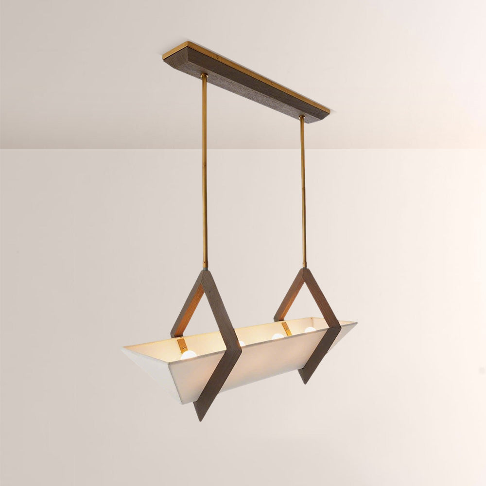Spencer Fabric Linear Chandelier