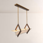 Spencer Fabric Linear Chandelier