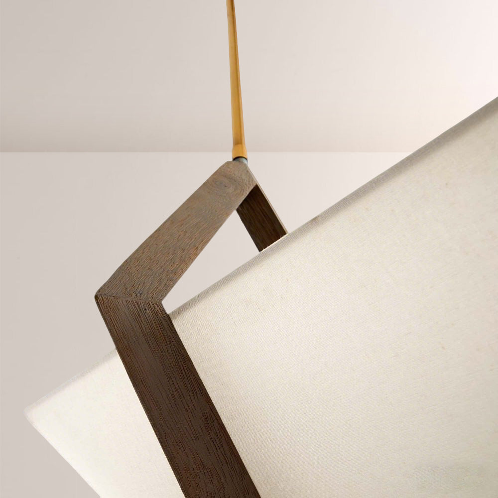 Spencer Fabric Linear Chandelier