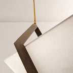 Spencer Fabric Linear Chandelier