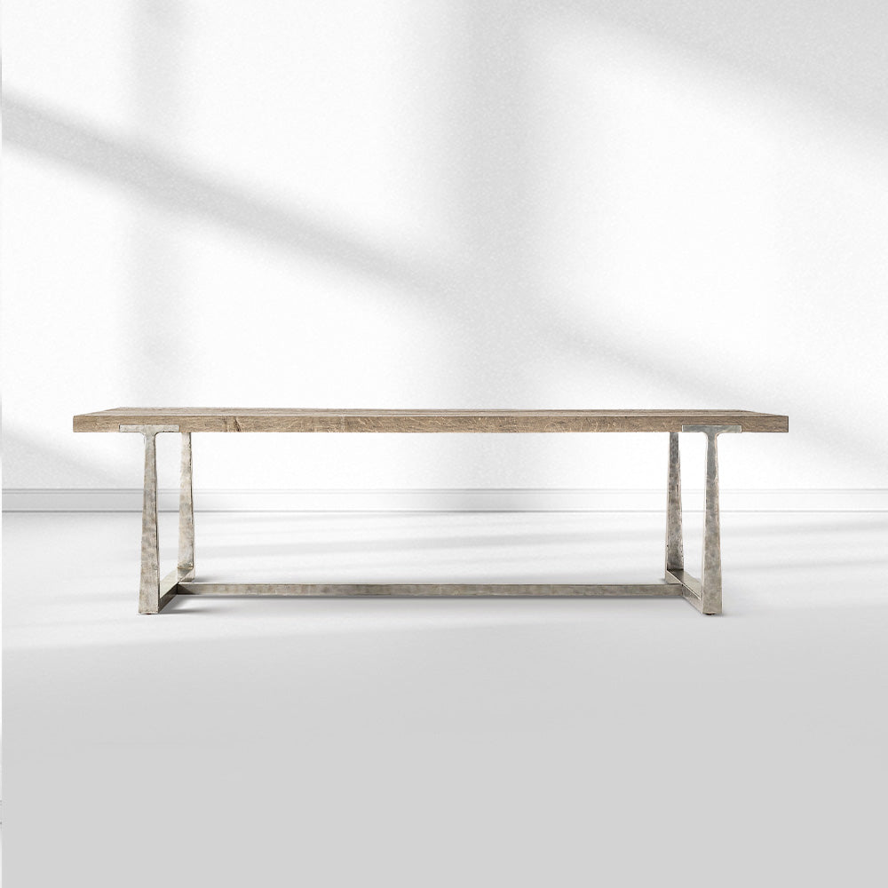 T-Brace Extension Dining Table