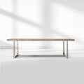T-Brace Extension Dining Table