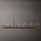 THADDEUS LINEAR CHANDELIER 96"(2 CANOPY)