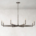THADDEUS ROUND CHANDELIER 72"