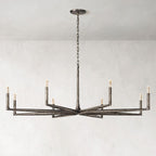 THADDEUS ROUND CHANDELIER 72"