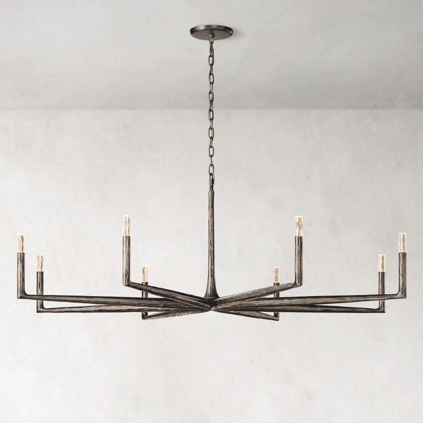THADDEUS ROUND CHANDELIER 72"