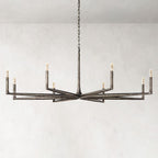 THADDEUS ROUND CHANDELIER 72"
