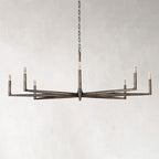 THADDEUS ROUND CHANDELIER 72"