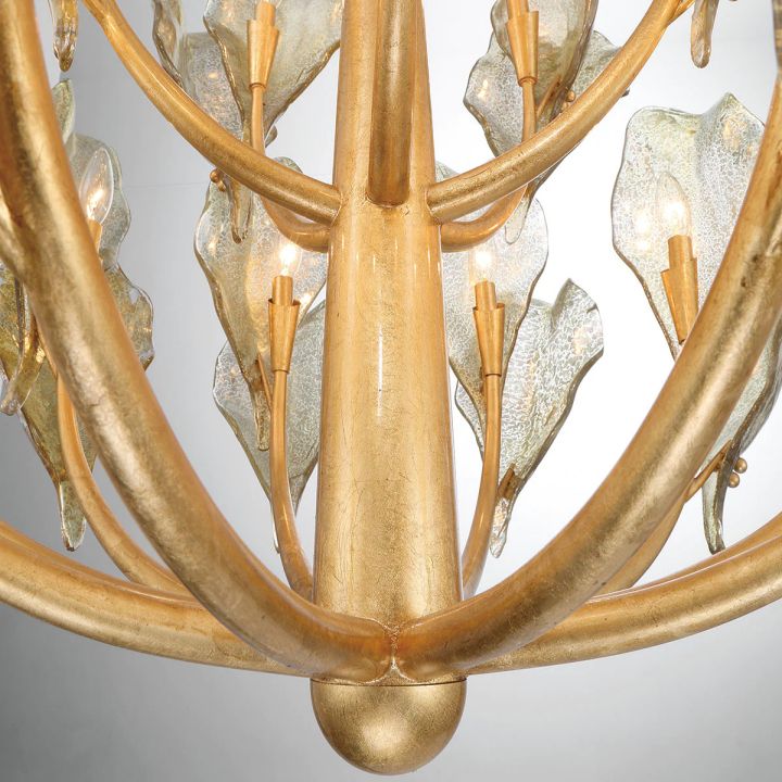 Theo Modern Glass Chandelier