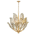 Theo Modern Glass Chandelier