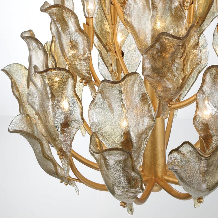 Theo Modern Glass Chandelier