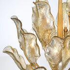 Theo Modern Glass Chandelier