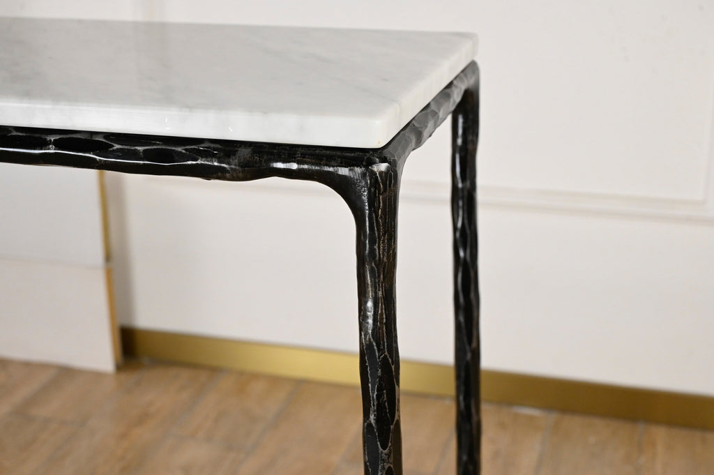 Thaddeus Marble Console Table 60"W