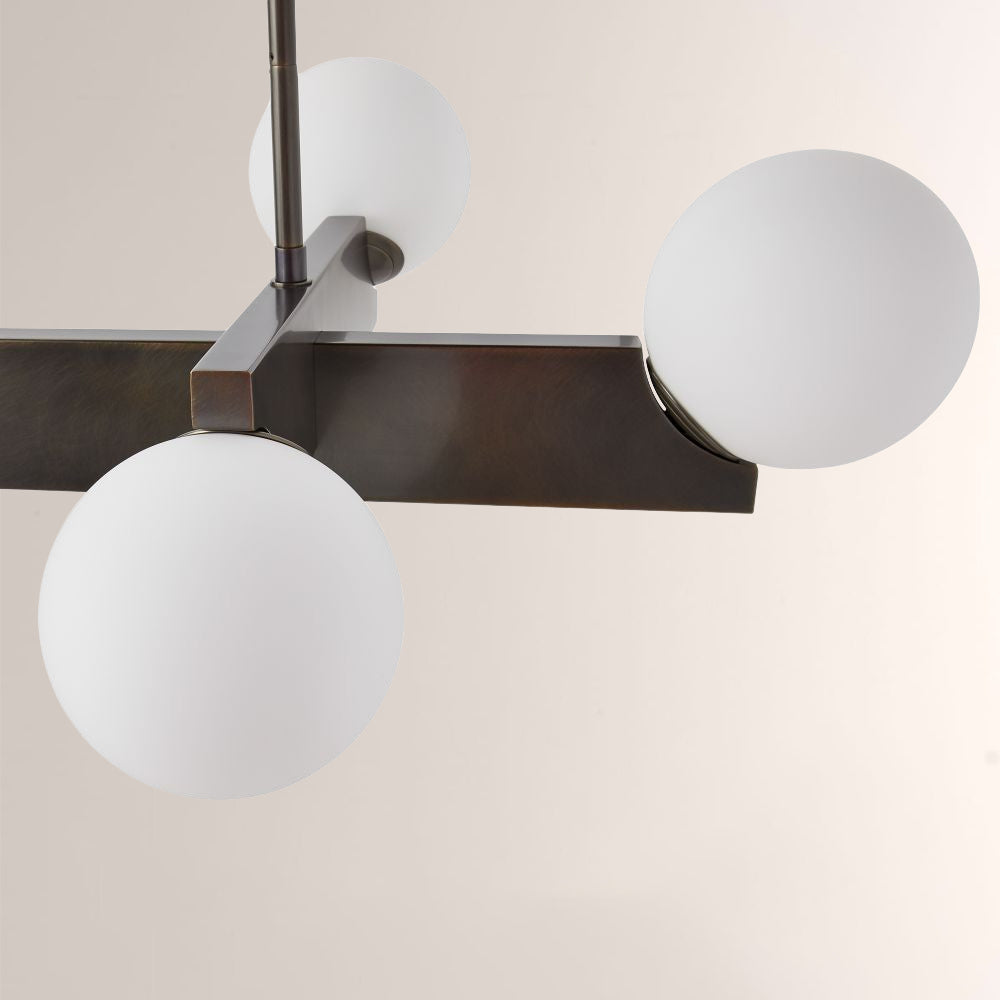 Thera Globe Linear Chandelier