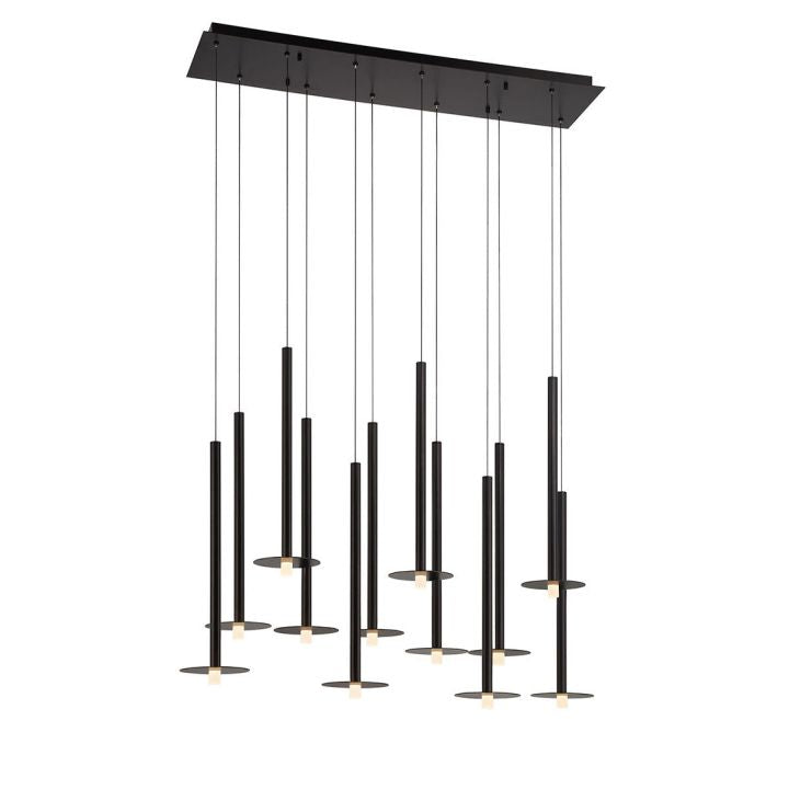 Una Linear LED Chandelier