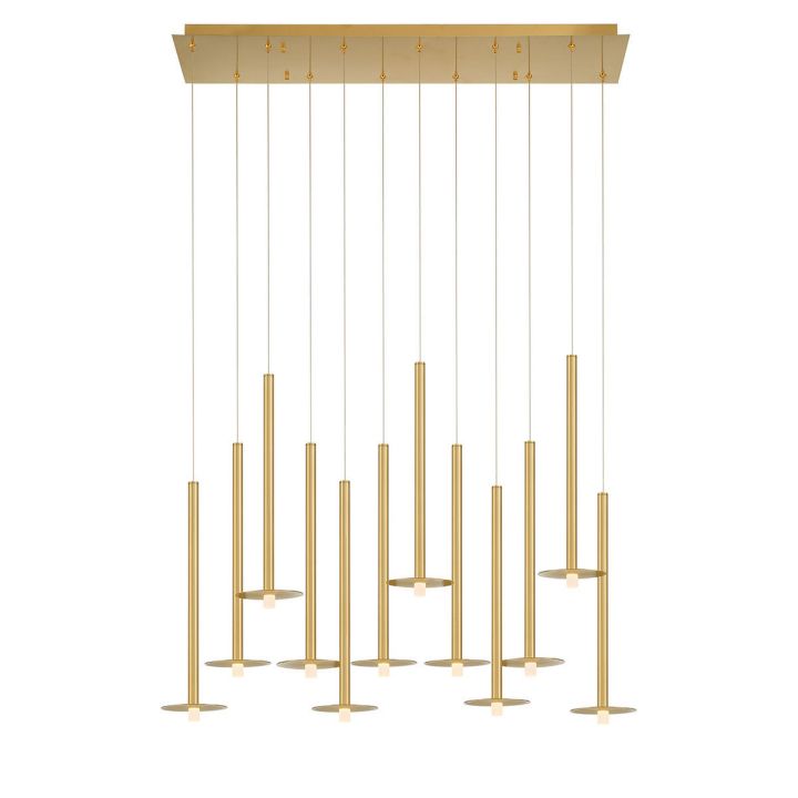 Una Linear LED Chandelier